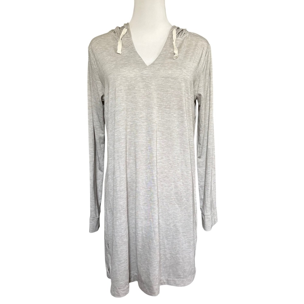 Free Fly Women's Elevate Coverup Size S Heathered Gray Vacation Sun Protection
